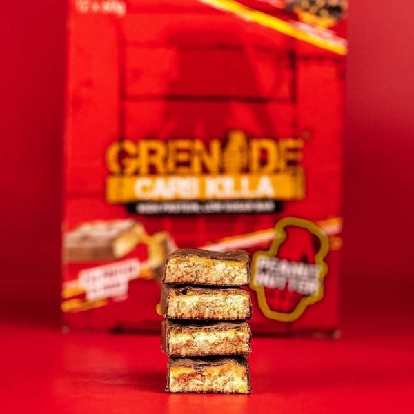 Grenade Carb Killa Peanut Nutter Low Sugar Protein Bars - Image 3