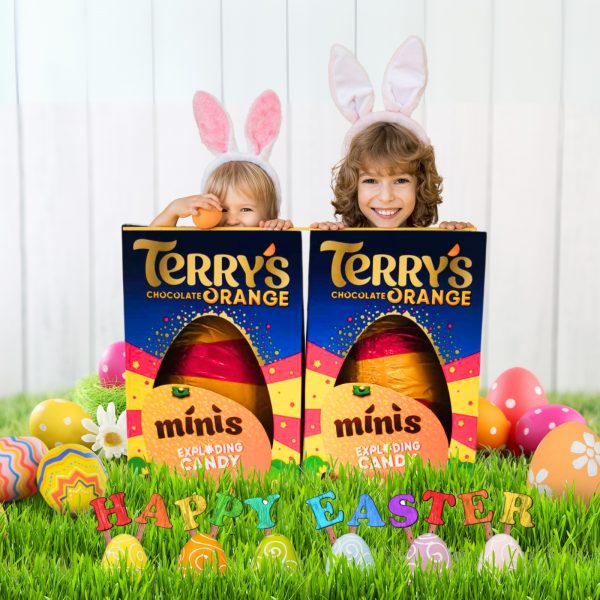 4X Terry's Chocolate Orange Exploding Candy Minis Chocolate Eggs - Image 3