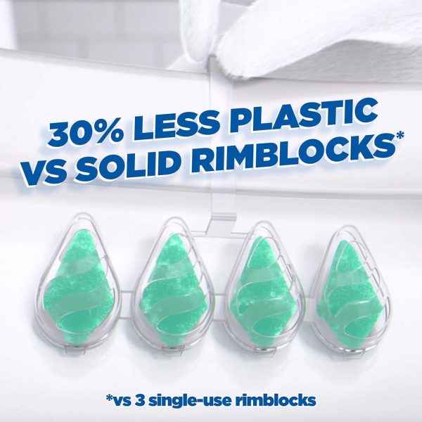 2X Duck Fresh Brush And Odour Control Active Clean Rimblocks - Image 4