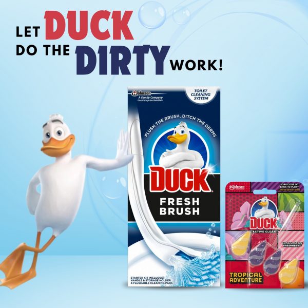2X Duck Fresh Brush And Tropical Adventure Active Clean Rimblocks - Image 5