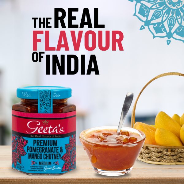 2X Geeta's Premium Promegranate & Mango Chutney - Image 4
