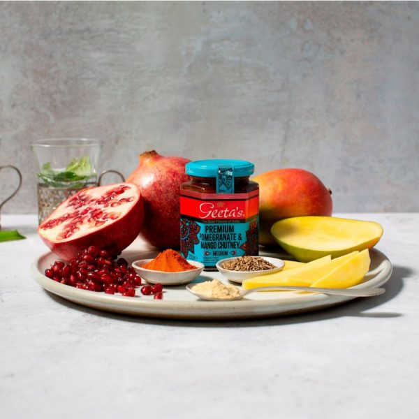 2X Geeta's Premium Promegranate & Mango Chutney - Image 2