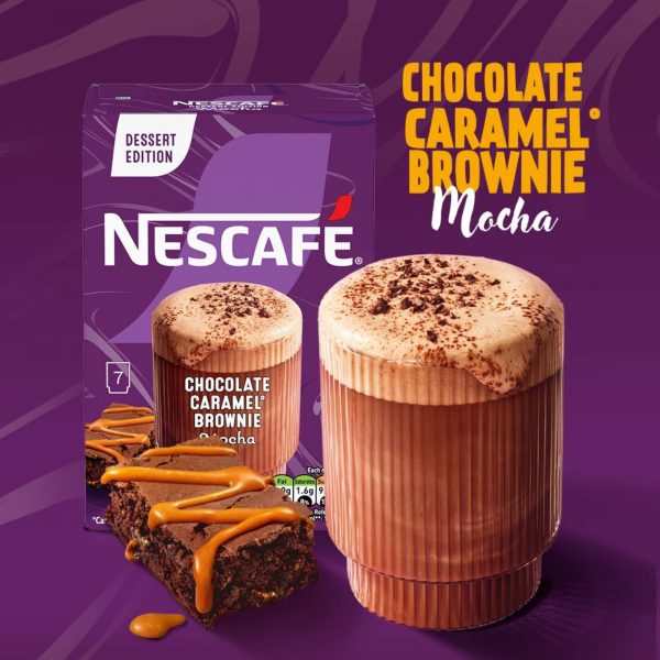 2X Nescafe Chocolate Caramel Brownie Falvoured Coffee - Image 5