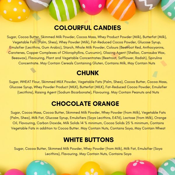 8X Multipack Small Easter Chocolate Eggs - Image 3