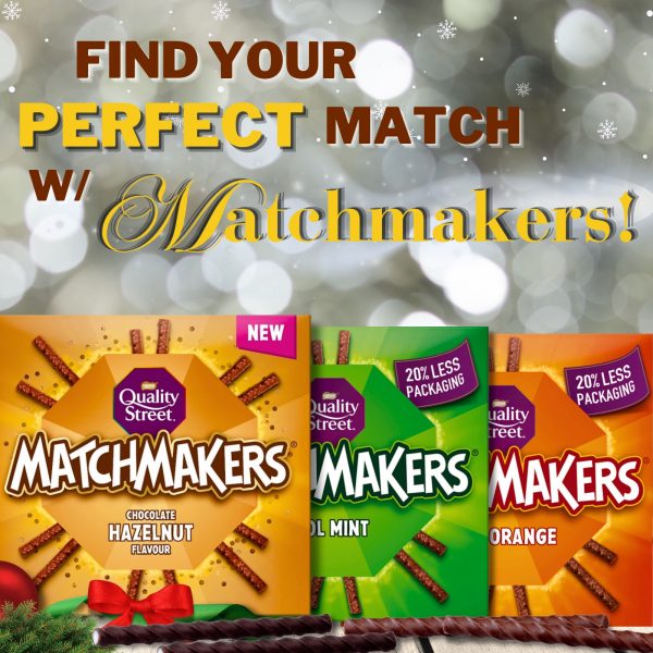 3X Matchmakers Hazelnut, Cool mint, Zingy Orange chocolate Sticks - Image 3