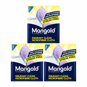 3X Marigold Squeaky clean microfibre cloth