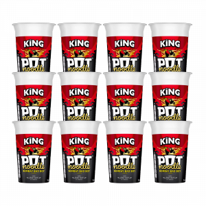 12X King Pot Noodles Bombay Bad Boy Flavour