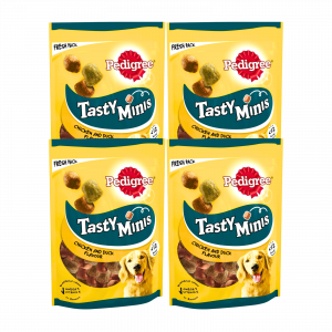 4X Pedigree Tasty Minis Dog Treats
