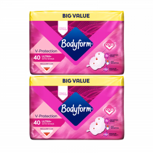 2X Bodyform V-protection Ultra with Wings Sanitary Pads