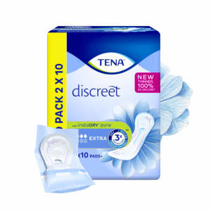 Tena Lady Extra Discreet Pads 2X 10 Pack