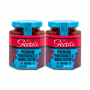 2X Geeta's Premium Promegranate & Mango Chutney