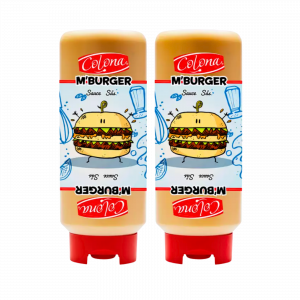 2X Colona M'Burger Sauce Made in Belgium
