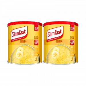 2X Slimfast Meal Replacement with SlimFast Banana Meal Shake Powder