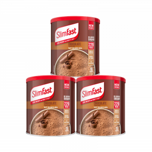 3X Slimfast Meal Replacement Shake Powder Chocolate