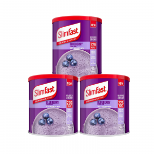3X Slimfast BlueBerry Meal Replacement Powder