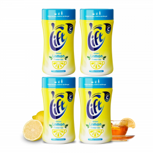 4X Lift Instant Lemon Flavour Tea Reduced Sweetness