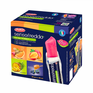 Dolfin Sensofreddo Ice Bar Sorbet Snack 60 pcs