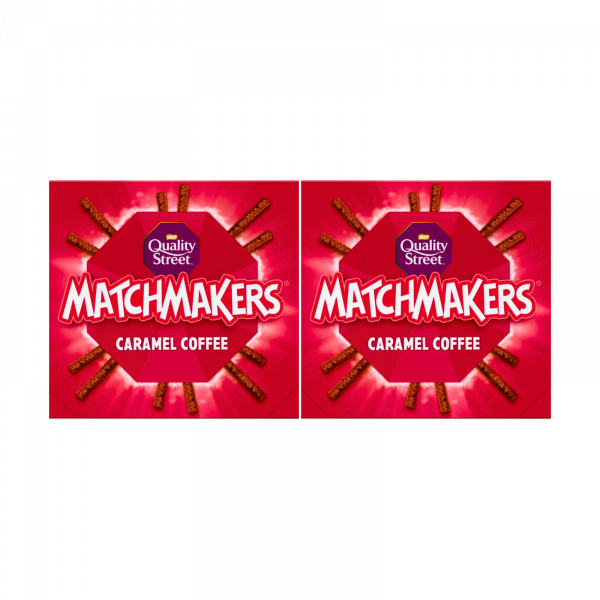 2X Matchmakers Caramel Coffee Flavoured Chocolate Sticks