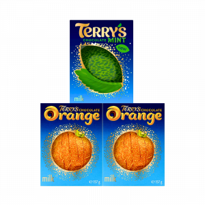 3X Terry's Chocolate Orange Milk And Mint Chocolate