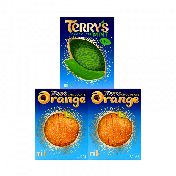 3X Terry's Chocolate Orange Milk And Mint Chocolate