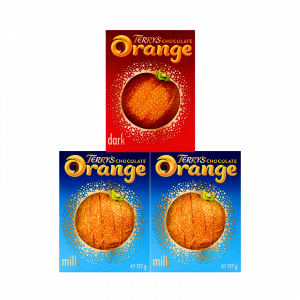 3X Terry's Chocolate Orange Milk And Dark Chocolate
