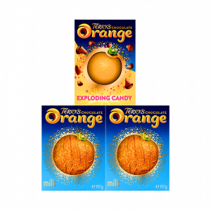 3X Terry's Chocolate Orange Milk And Exploding Candy Flavour