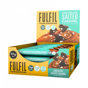 Fulfil Chocolate Salted Caramel Flavour Vitamin & Protein Bar