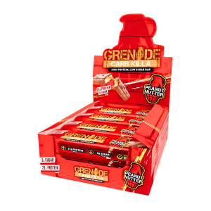Grenade Carb Killa Peanut Nutter Low Sugar Protein Bars