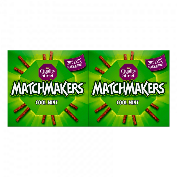 2X Matchmakers Cool Mint Chocolate Sticks