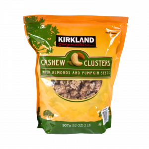 Kirkland Cashew Clusters with Almonds & Pumpkin Seeds Snack