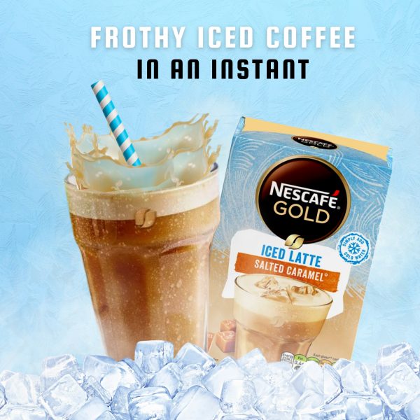 2X Nescafe Gold Salted Caramel Iced Latte - Image 4