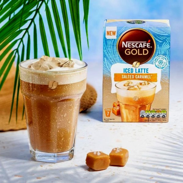 2X Nescafe Gold Salted Caramel Iced Latte - Image 3