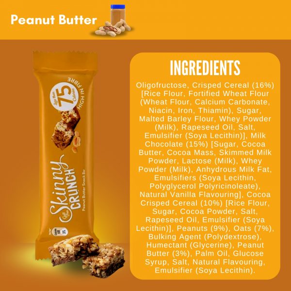 Skinny Bars Raspberry, Peanut Butter & Salted Caramel - Image 3