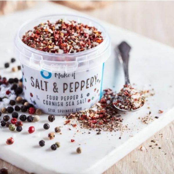 3X Cornish Salt & Peppery Four peppers And Sea Salt 60g - Image 2