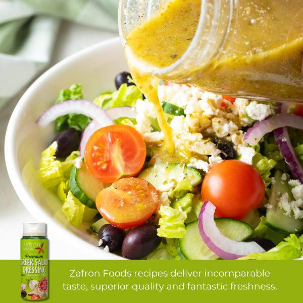 2X Zafron Foods Greek Salad Dressings - Image 2