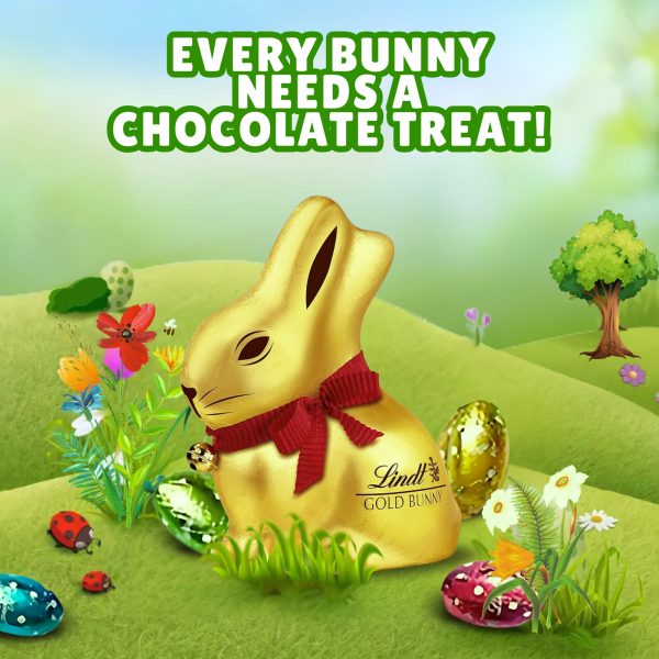 2X Lindt Hen Mini Eggs And Lindt Milk Chocolate Bunny Collection - Image 5
