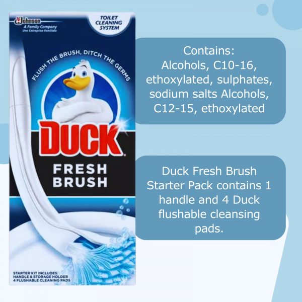 2X Duck Fresh Brush And Duck Fresh Brush Refills - Image 2