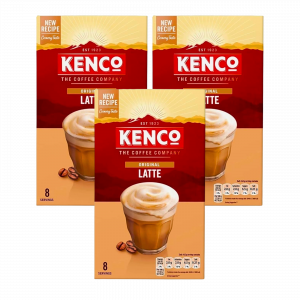 3X Kenco Latte Instant Coffee