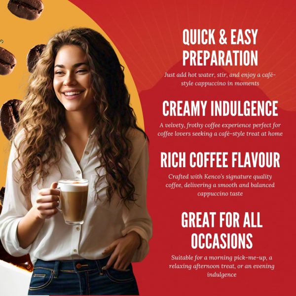 2X Kenco Cappuccino - Image 3