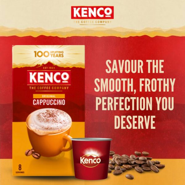 2X Kenco Cappuccino - Image 2