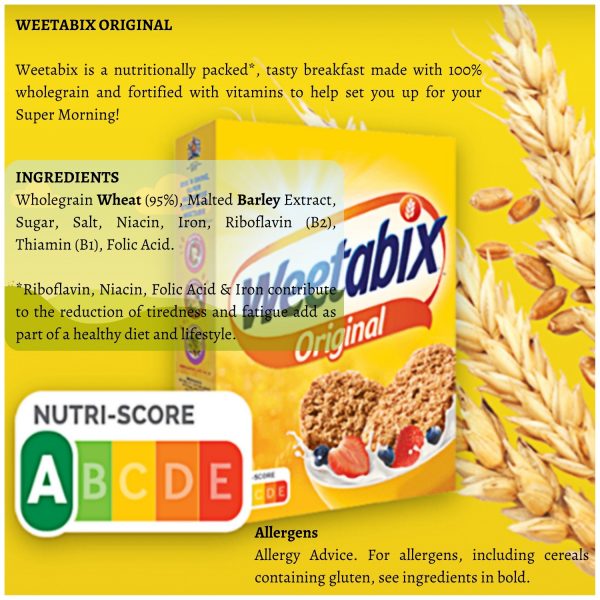 4X Weetabix Chocolate, Banana, Protein & Original Cereal Biscuits - Image 3