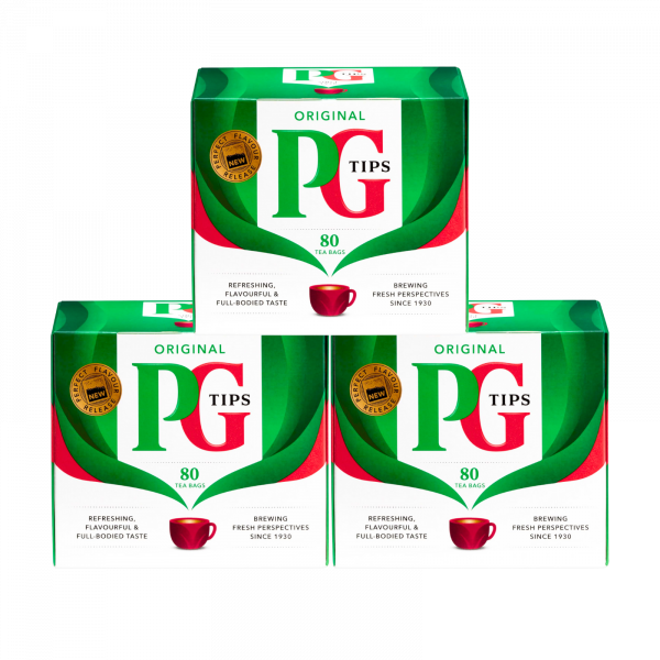 3X PG Tips Original Tea