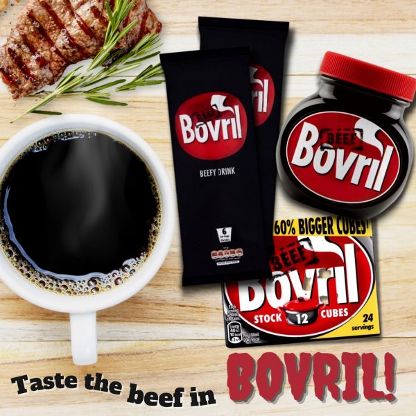 4X Bovril Beefy Drink, Beef and Yeast Extract and Bovril beefy Stock Cubes - Image 3