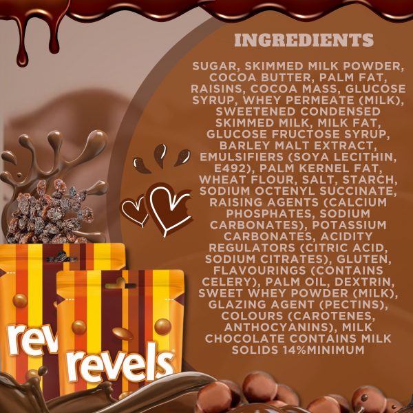 2X Revels Chocolate Pouch Bag - Image 2
