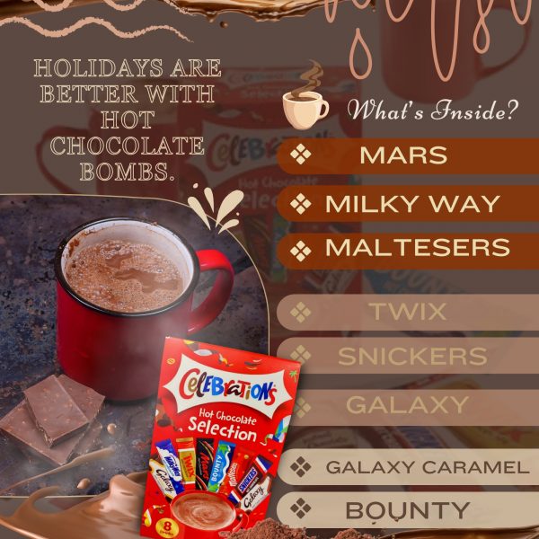2X Celebrations Hot Chocolate Selection - Image 2