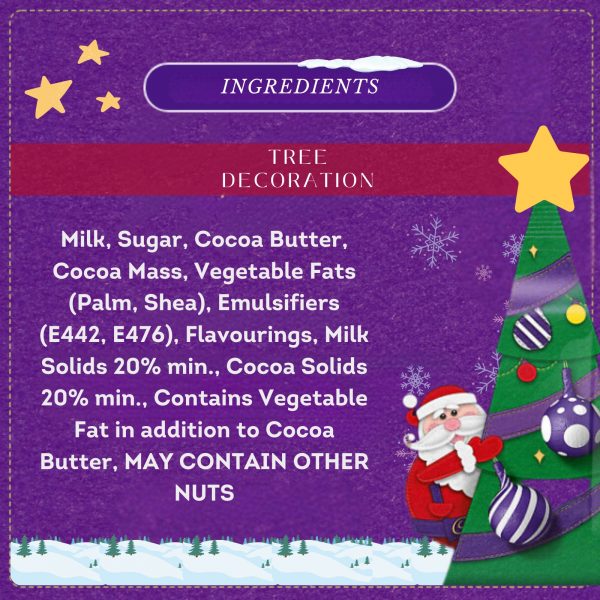 2X Chocolate Cadbury Tree Decorations And After & Eight Winter Fondant Bag Bundle - Image 3