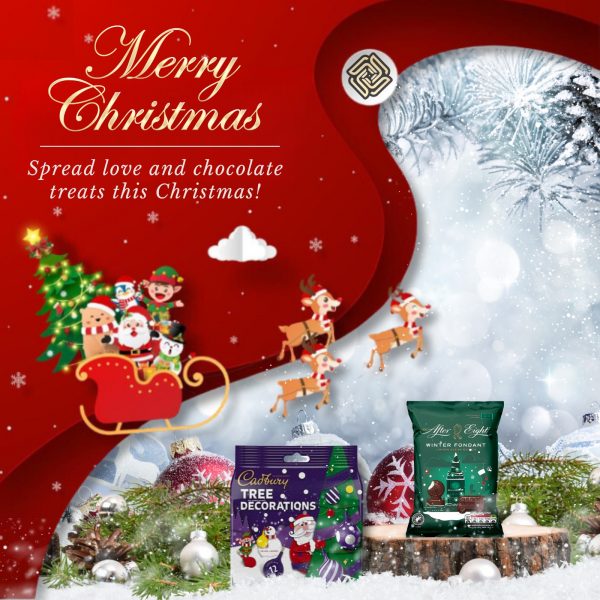 2X Chocolate Cadbury Tree Decorations And After & Eight Winter Fondant Bag Bundle - Image 5