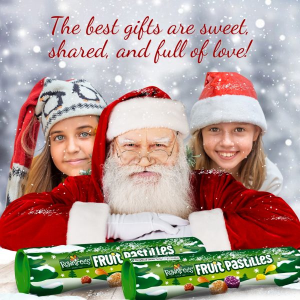 3X Rowntrees Fruit Pastilles Christmas Gummy Treats - Image 4