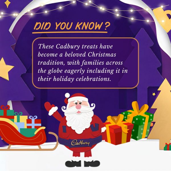2X Cadbury Dairy Milk Creamy Christmas Advent Calendar And Cadbury Selection - Image 4