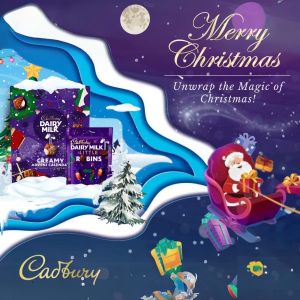 2X Cadbury Dairy Milk Creamy Advent Calendar And Dairy Milk Little Robins - Image 4